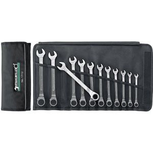 STAHLWILLE - Ratelringsleutelset - 12-delig - Chroom-legering Staal - Robuuste Roltas
