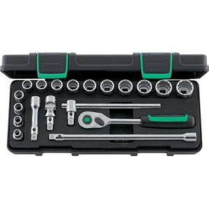 Stahlwille 45/14/5I QR KN 96021180 Dopsleutelset 3/8 (10 Mm) 19-delig