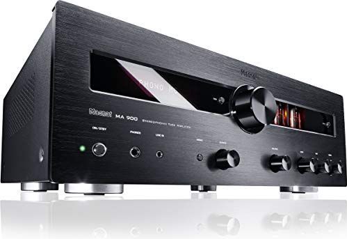 Magnat - MA 900 - Stereo High-End Hybride Geïntegreerde Versterker - Zwart - Buis- en Transistortechnologie
