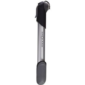 Oakland Unisex - Volwassen luchtpomp Telescope Aluminium Mini Pomp, Zilver, 0ne Size