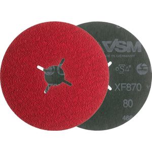 Fiber-schuurschijf Keram.125mm K100 VSM