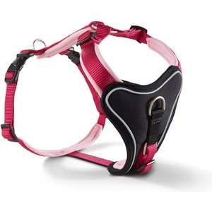 Wolters hondentuig gepolsterd Professional Comfort, maat 2A: 45-50cm x 25mm Paars/Roze
