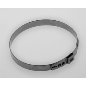 Slangklem - Roestvrij Staal - Enkele Buisklem - Dikte 1mm - Breedte 10mm