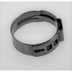 Slangklem - Enkele Buisklem - Roestvrij Staal - Spanbereik 26,7-28,2 mm