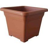 SIENA GARDEN Quadro Pot 48x48x38,2 cm, terracotta - bruin Kunststof K53565