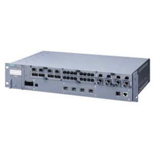 Siemens 6GK5528-0AA00-2AR2 19 netwerk switch 10 / 100 / 1000 MBit/s