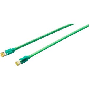 Siemens Ind. Ethernet TP snoer RJ45/RJ45 CAT 6 TP kabel 4x2 met 2 RJ45 pluggen (SF/UTP, CAT6a, 2 m), Netwerkkabel