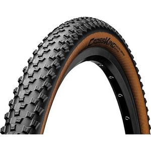 Continental Cross King Bicycle Tire voor volwassenen, uniseks, zwart/amber, 66 x 6 cm