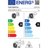 205/55 Vr16 Tl 94v Co All Seas Cont 2 Xl Ev