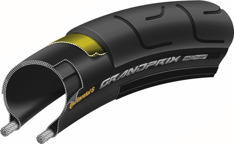 Continental Grand Prix Rennradreifen 700x25C schwarz