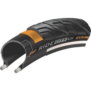 Buitenband Continental Ride City Puncture ProTection 28 x 1,25 / 32-622 - zwart met reflectie