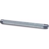 Pijpnippel - Fig.23 - Staal verzinkt - buiten/buiten - 3/8" - 100mm
