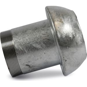 Snelkoppeling staal gegalvaniseerd 159 mm x 159 mm M-deel Perrot x slangtule type Perrot