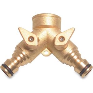 Hydro-Fit Stopkraan PVC-U 3/4"" mannelijk klik x binnendraad jade groen