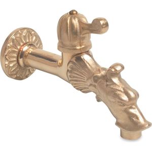 Hydro-S Aansluiting messing 15-19 mm knel x vrouwelijk klik type met waterstop