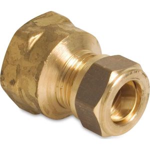 Bonfix Verloopsok messing 28 mm x 22 mm knel KIWA/GASTEC