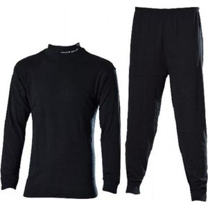 SHER-WOOD - Ondergoed - Zwart - Thermo - 2-delig - Lange Mouwen