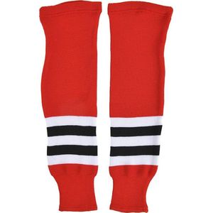 IJshockey sokken Junior Chicago Blackhawks rood/zwart/wit