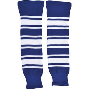 IJshockey sokken Junior Toronto Maple Leaf blauw/wit