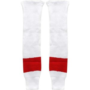 IJshockey sokken Junior Detroit Redwings wit/rood