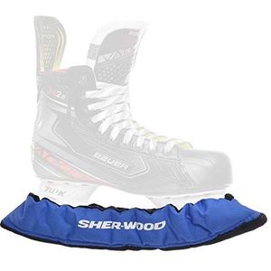 Sherwood SHER WOOD Junior Pro IJshockey elastische glijders voor kinderen, ijshockey, schaatsen, 2, blauw, eenheidsmaat EU