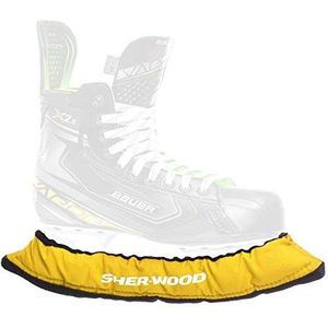 Sherwood Sher-Wood Pro sokken voor senior ijshockeymessen, effen, geel