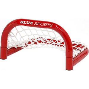 BASE – Streethockey Skill Goal 36 x 20 x 36 cm, outdoorpoort met metalen frame, poort voor hockeyballen & pucks, streethockey-training, skill goal.
