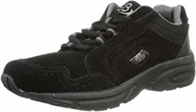 Brütting - Cirkels - Wandelschoenen - Zwart - Zilver - Suède met Nylon Veters