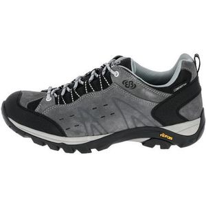 BRÜTTING - Mount Bona Low - Outdoorschoenen - Grijs - Suèdeleer - Vetersluiting