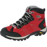 Brütting - Mount Bona High - Wandelschoenen - Rood - Zwart - Suède Leder