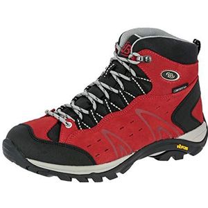 Brütting Wandelschoenen Dames Mount Bona High Rood Zwart - Categorie A/B