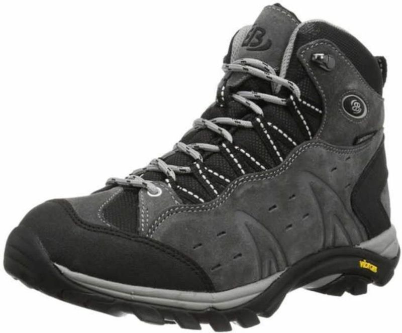 Bruetting Mount Bona High Wandel- en wandelschoenen, voor heren, zwart, grijs, EU 42, Grijs