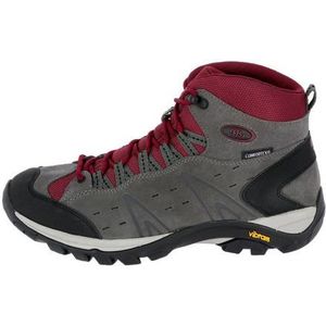 Brütting Mount Bona High Uniseks volwassenen Trekking- & wandellaarzen, Grijs/bordeauxrood, 43 EU