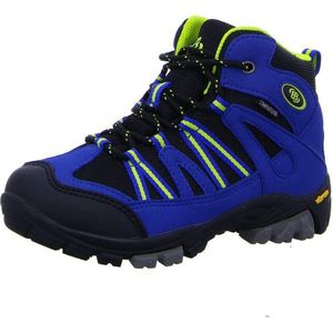 EB - Ohio - Sportschoenen - Blauw/Zwart/Lemonblauw - Nylon/Synthetisch - Vetersluiting