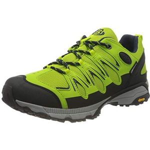 Brütting Expedition Heren Trail-hardloopschoenen, Limoen/marineblauw, 42 EU