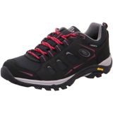 Brütting MOUNT FRAKES LOW Dames Halfhoge trekking- & wandelschoenen, Zwart/felroze, 38 EU