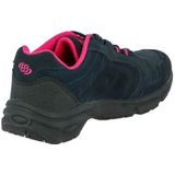 Laarzen - Blauw - Suèdeleer - Vetersluiting - Rubber Zool