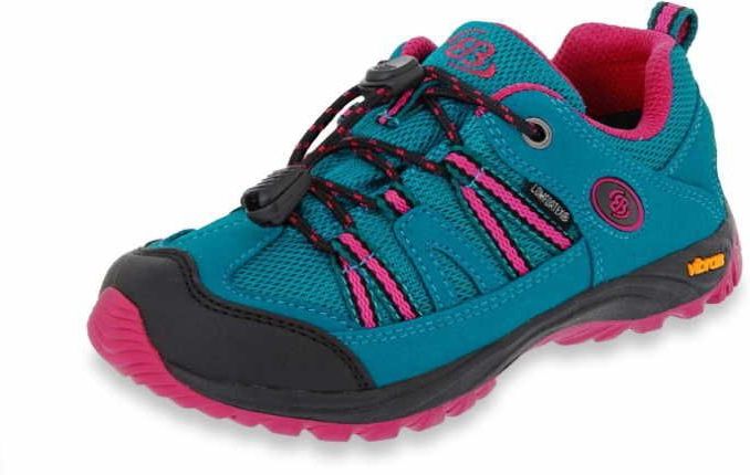 Brütting - OHIO LOW - Halfhoge Wandelschoenen - Turquoise/Felroze - Waterdicht