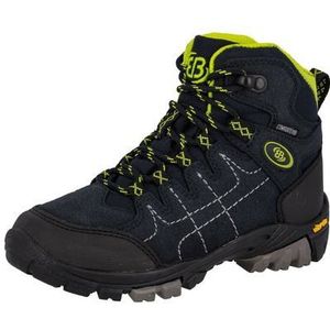 Bruetting Mount Shasta Kids Hi uniseks-kind trekking- & wandellaarzen, Blau (Marine/Lemon Marine/Lemon), 32 EU