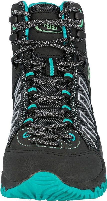 Brütting - Mount Meloni - Wandelschoenen - Zwart - Nylon / Leer