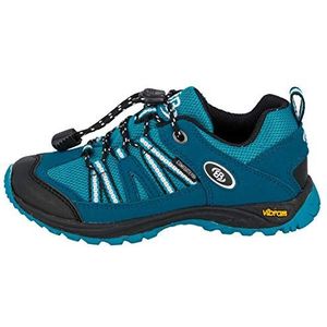 Brütting OHIO LOW Uniseks, kinderen Halfhoge trekking- & wandelschoenen, Blauw/wit, 41 EU