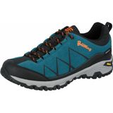 Bruetting - Kansas - Uniseks Halfhoge Wandelschoenen - Petrol/Zwart/Oranje - Synthetisch