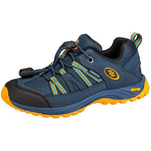 Brütting OHIO LOW Jongens Trail-hardloopschoenen, Marineblauw/oranje/blauw, 30 EU