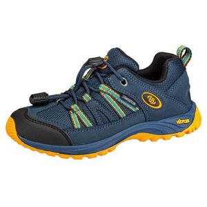 Brütting OHIO LOW Jongens Trail-hardloopschoenen, Marineblauw/oranje/blauw, 40 EU