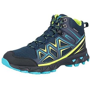 Brütting Unisex Power High Cross Sportschoenen, Hardloopschoen, Marine Blue Lemon, 42 EU