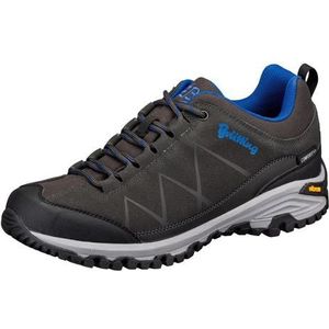 Bruetting Kansas uniseks-volwassene halfhoge trekking- & wandelschoenen Wandel, Antraciet / blauw, 42 EU