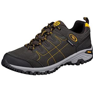 Brütting Mount Shasta Low Uniseks Trail-hardloopschoenen, Antraciet/geel, 41 EU