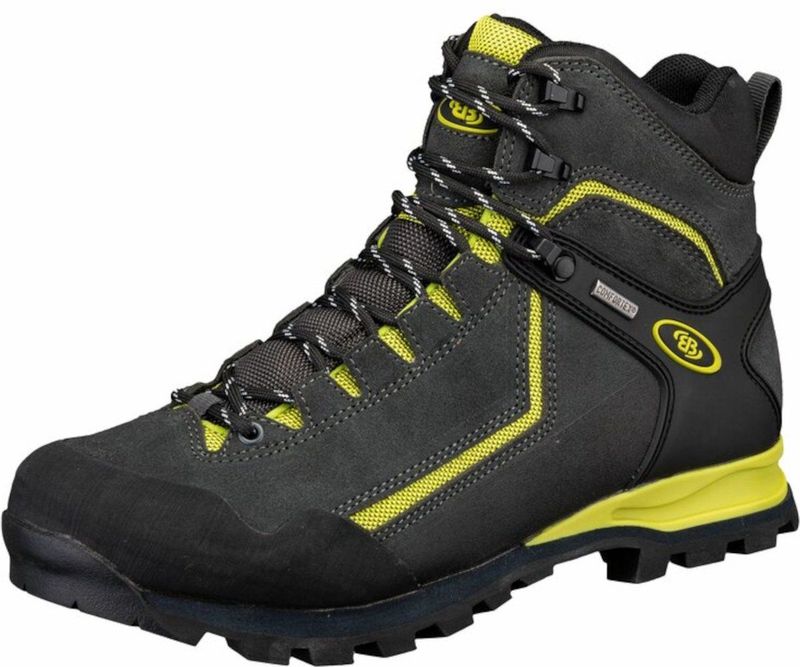 Brütting Mount Brandon High Wandelschoenen Dames - Zwart Geel