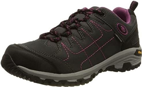 Bruetting Mount Shasta Low wandelschoenen voor dames, Grijs/Roze