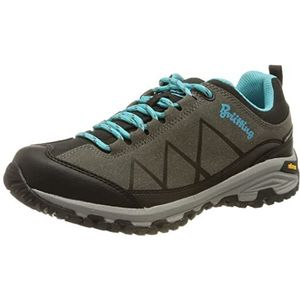 Bruetting Kansas dames halfhoge trekking- & wandelschoenen, grijs/zwart/turquoise., 41 EU